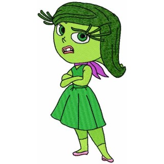 Disgust embroidery design - Embroidery Design