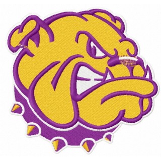 Western Illinois Leathernecks logo 2 embroidery design - Embroidery Design