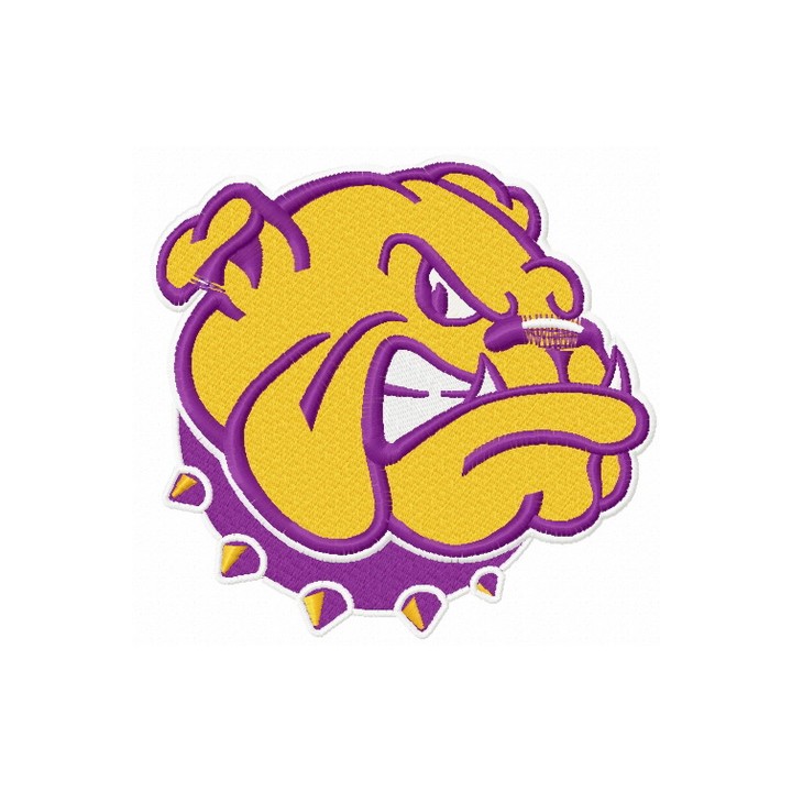 Western Illinois Leathernecks logo 2 embroidery design - Embroidery Design