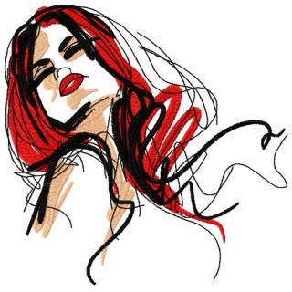 Born to be free embroidery design - Embroidery Design