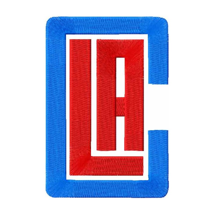 Los Angeles Clippers 2015 embroidery design - Embroidery Design