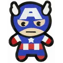 Severe Captain America embroidery design featuring a bold depiction of the iconic superhero for creative stitching projects.