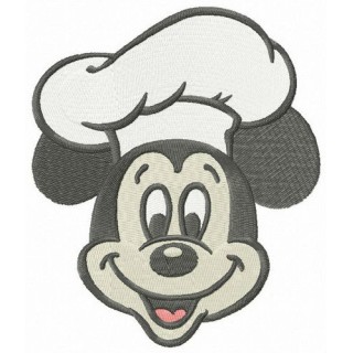 Chef Mickey embroidery design - Embroidery Design