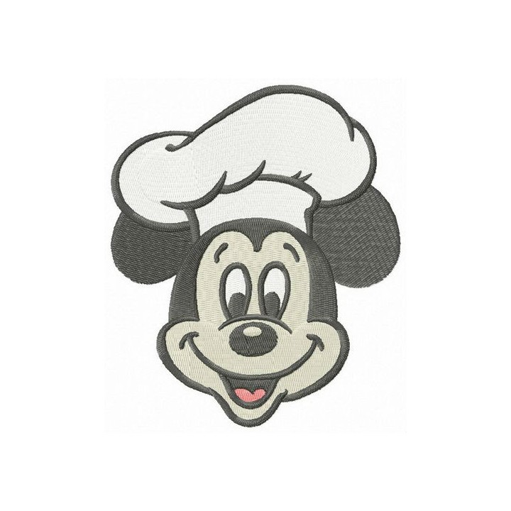 Chef Mickey embroidery design - Embroidery Design