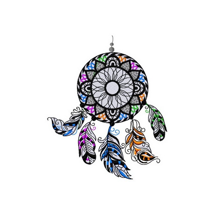 Dreamcatcher embroidery design - Embroidery Design