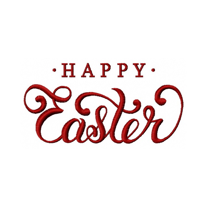 Happy Easter 8 embroidery design - Embroidery Design