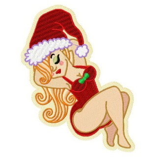 Sunbathing embroidery design - Embroidery Design