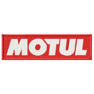 Motul logo embroidery design - Embroidery Design