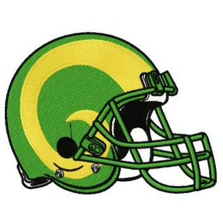 Colorado State Rams helmet embroidery design - Embroidery Design