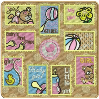 Baby theme embroidery design - Embroidery Design