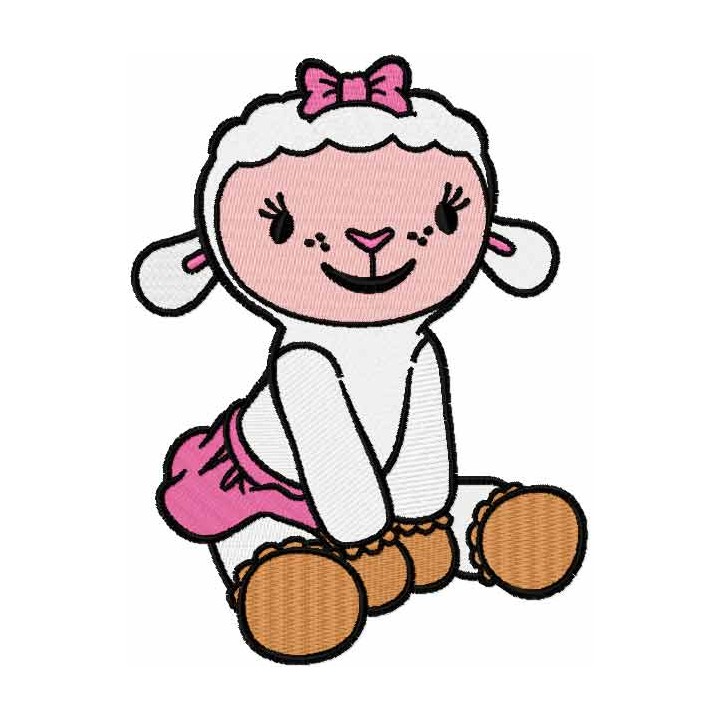 Lambie 5 embroidery design - Embroidery Design