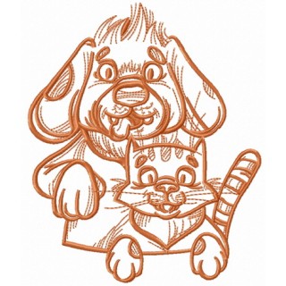 My pets embroidery design - Embroidery Design