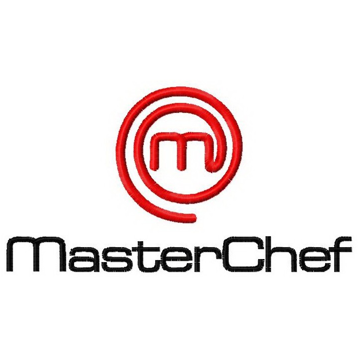 MasterChef logo embroidery design - Embroidery Design