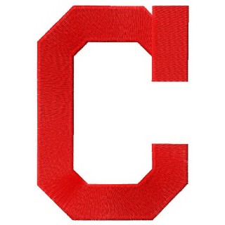 Cleveland Indians logo 3 embroidery design - Embroidery Design