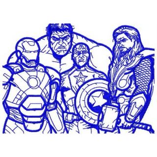 Avengers embroidery design - Embroidery Design