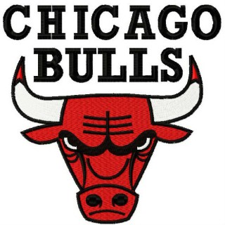 Chicago Bulls logo embroidery design - Embroidery Design