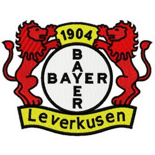 Bayer Leverkusen logo embroidery design - Embroidery Design