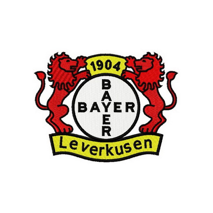Bayer Leverkusen logo embroidery design - Embroidery Design