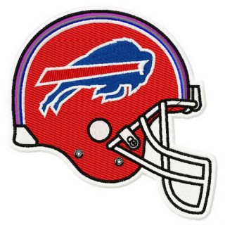 Buffalo Bills helmet embroidery design - Embroidery Design