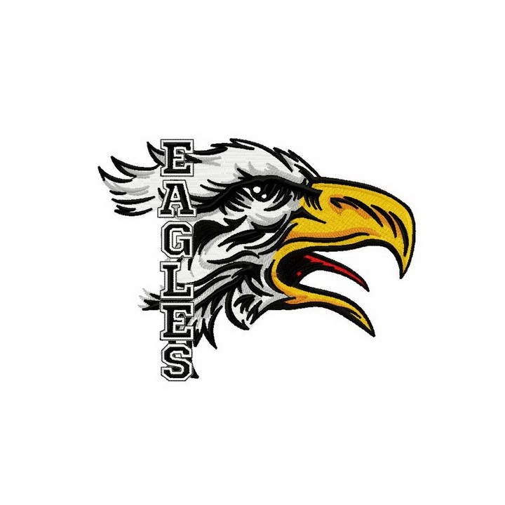 Eagles embroidery design - Embroidery Design