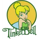 Tinkerbell 27 embroidery design preview showcasing a whimsical fairy motif perfect for embellishing garments and gifts.