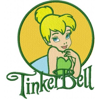 Tinkerbell 27 embroidery design - Embroidery Design