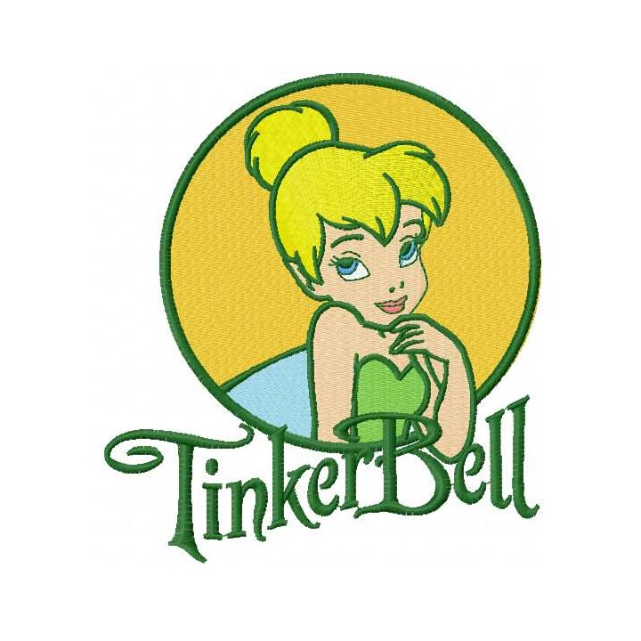 Tinkerbell 27 embroidery design - Embroidery Design