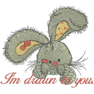 I'm drawn to you embroidery design - Embroidery Design