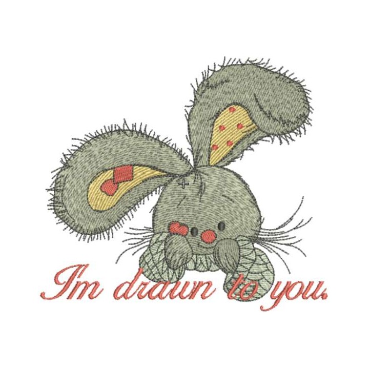 I'm drawn to you embroidery design - Embroidery Design