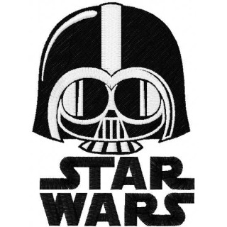 Darth Vader Chibi 2 embroidery design - Embroidery Design