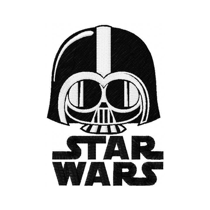Darth Vader Chibi 2 embroidery design - Embroidery Design