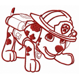 Marshall wants to play embroidery design - Embroidery Design