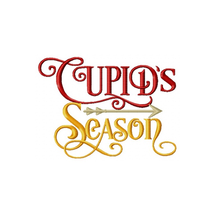 Cupid's season embroidery design - Embroidery Design