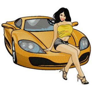 Chronicles of a Racing Diva embroidery design - Embroidery Design