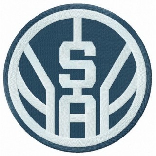 San Antonio Spurs logo embroidery design - Embroidery Design