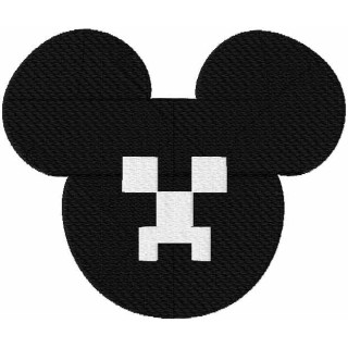 Mickey Creeper embroidery design - Embroidery Design