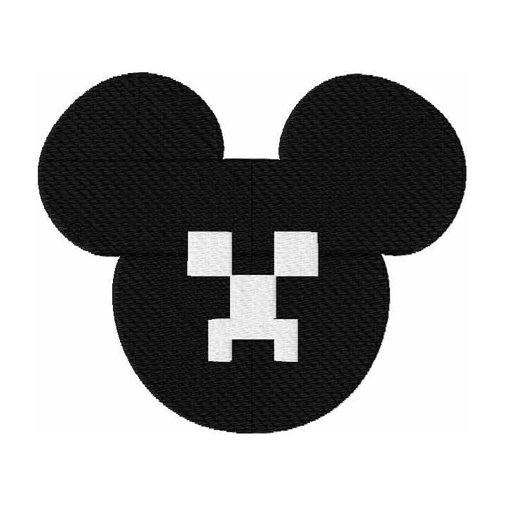 Mickey Creeper embroidery design - Embroidery Design