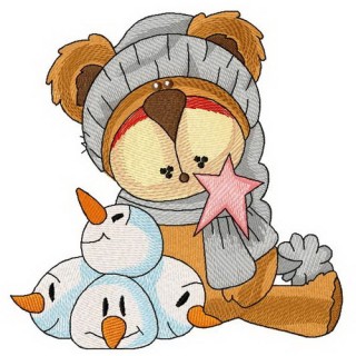 Snowballs for sale 2 embroidery design - Embroidery Design