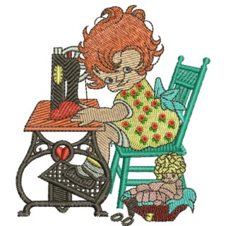 Sometimes a girl's just gotta sew 2 embroidery design - Embroidery Design