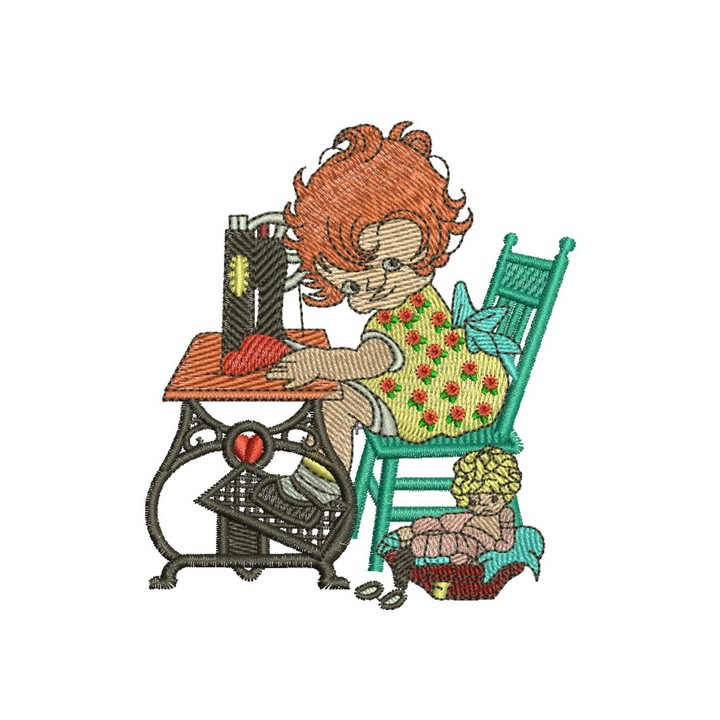 Sometimes a girl's just gotta sew 2 embroidery design - Embroidery Design