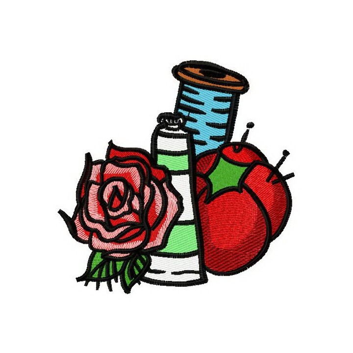 Sewing kit 4 embroidery design - Embroidery Design