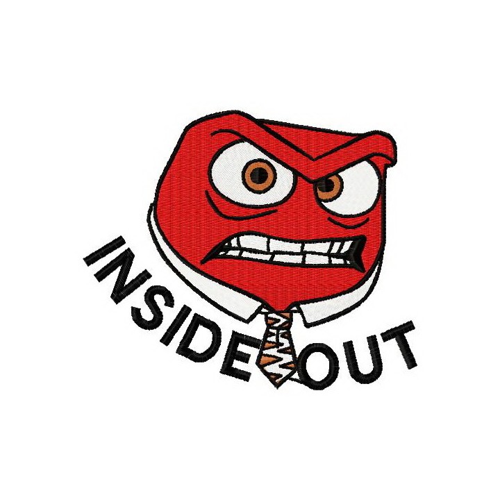 Anger 3 embroidery design - Embroidery Design