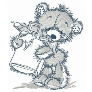 Sweet tooth embroidery design - Embroidery Design