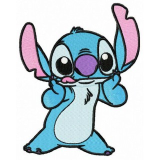 Stitch teases embroidery design - Embroidery Design