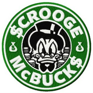 $crooge McBuck$ embroidery design - Embroidery Design