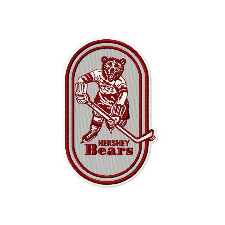 Hershey bears logo embroidery design - Embroidery Design