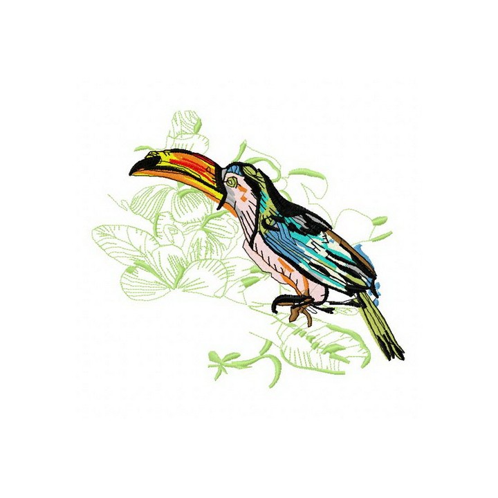 Toucan 2 embroidery design - Embroidery Design
