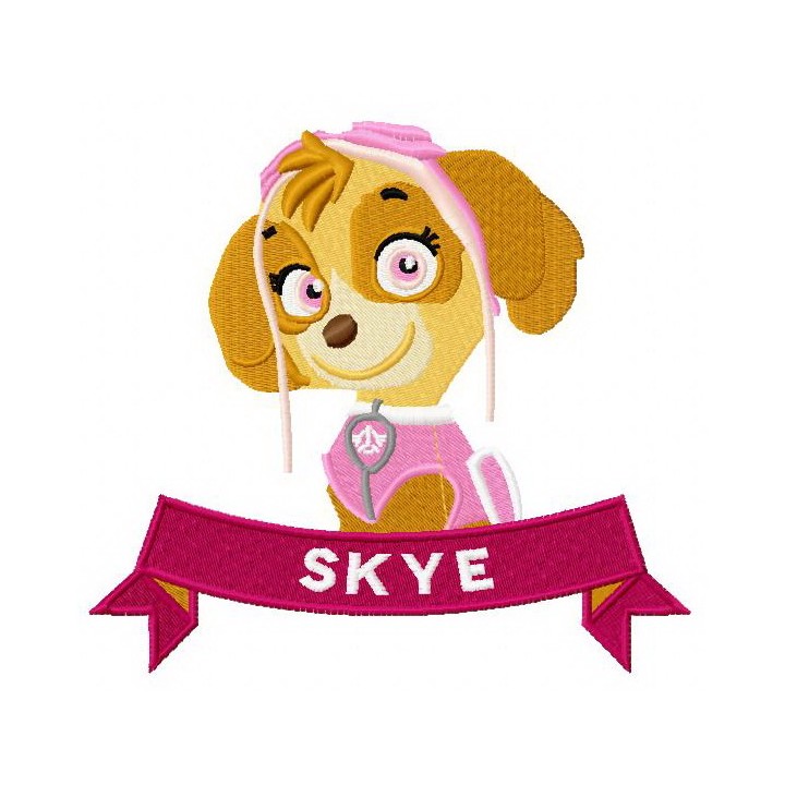 Skye 3 embroidery design - Embroidery Design
