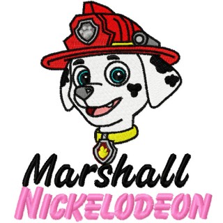 Marshall 2 embroidery design - Embroidery Design