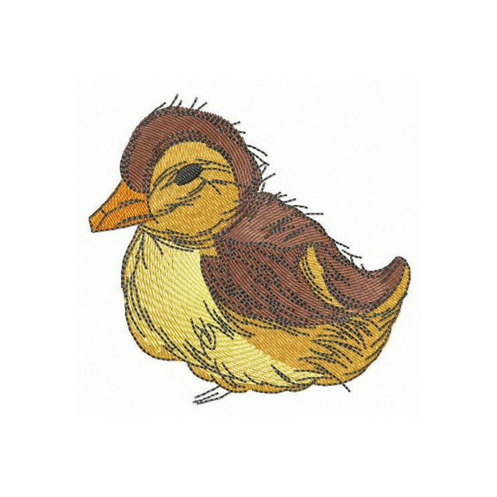 Small duckling embroidery design - Embroidery Design